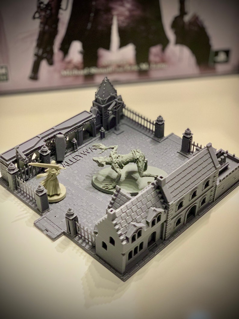 Bloodborne the Board Game 3D Board Tiles single Order 1 Tile Etsy