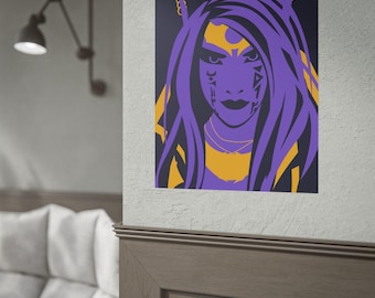Xal'atath Eclipse Cinematic Art (Black and Purple)
