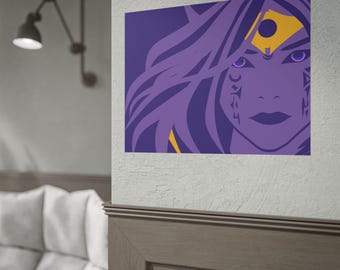 Xal'atath Supremacy Cinematic Art Print