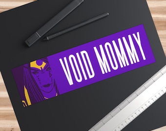 Void Mommy Xal'atath Bumper Sticker World of Warcraft