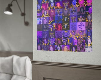 Xal'atath Series Over Time Print