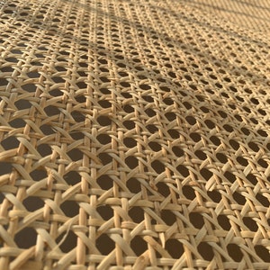 LOWEST PRICE 18/20/24/36/Natural Hexagon Rattan Cane Webbing Roll, Rattan for Cabinet, Rattan Console, DIY Projects image 7