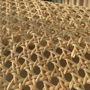 LOWEST PRICE 18/20/24/36/Natural Hexagon Rattan Cane Webbing Roll, Rattan for Cabinet, Rattan Console, DIY Projects image 10
