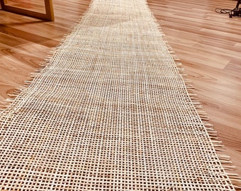 Width 36” Natural Radio Cane Rattan Webbing Roll / For DIY project / Restoration / Making Furniture/ Cut to Feet/ Cost Price