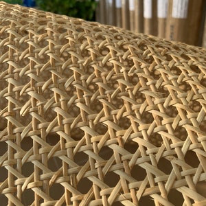LOWEST PRICE 18/20/24/36/Natural Hexagon Rattan Cane Webbing Roll, Rattan for Cabinet, Rattan Console, DIY Projects image 3