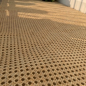 LOWEST PRICE 18/20/24/36/Natural Hexagon Rattan Cane Webbing Roll, Rattan for Cabinet, Rattan Console, DIY Projects image 9