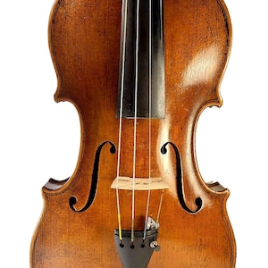 Antique 4/4 Flamed Maple Violin: Francesco Ruggeri Copy + Case