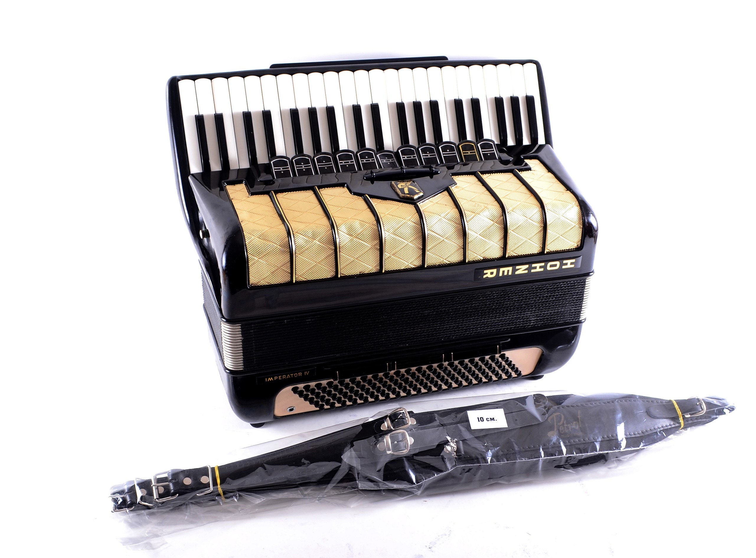 TOP German Made CASSOTTO Accordion Hohner Imperator IV 120 Bass, 14 Reg