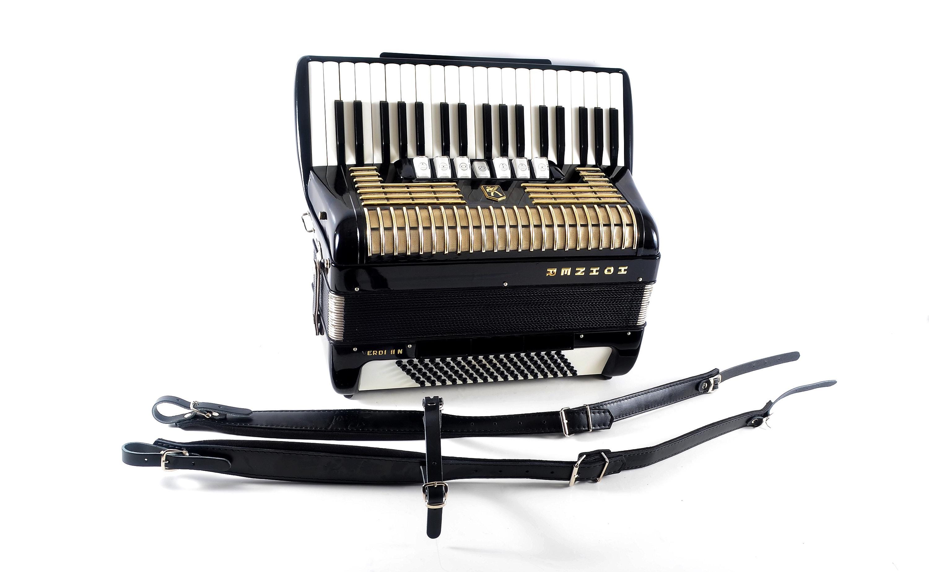 Hohner Verdi II N Accordion: 96 Bass, German Made, With Case - Etsy