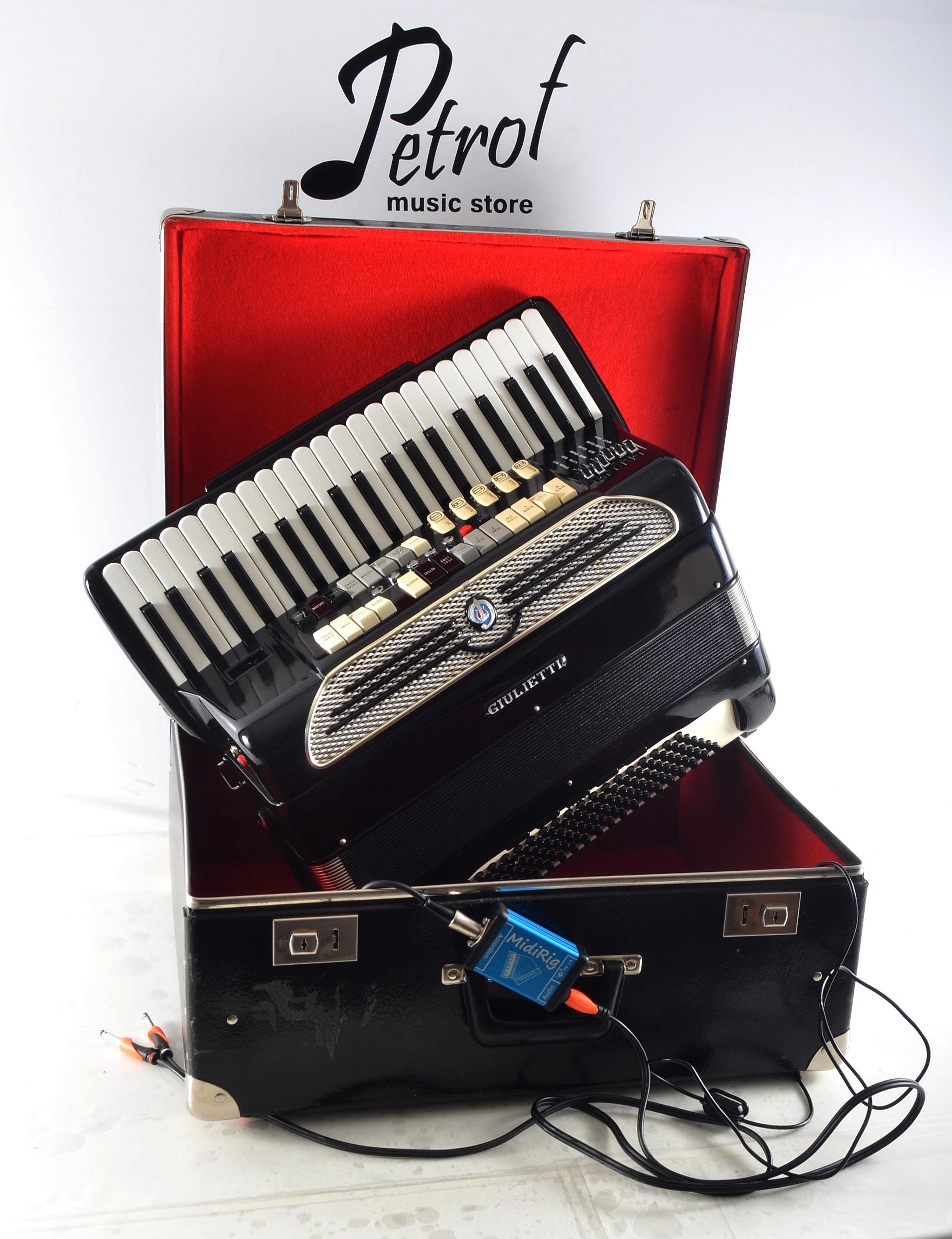 Rare Giulietti B18 Electronic Musette Accordion – Italian MIDI ...