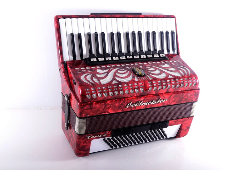 TOP German Made Accordion Weltmeister Caprice 96 Bass16 Etsy