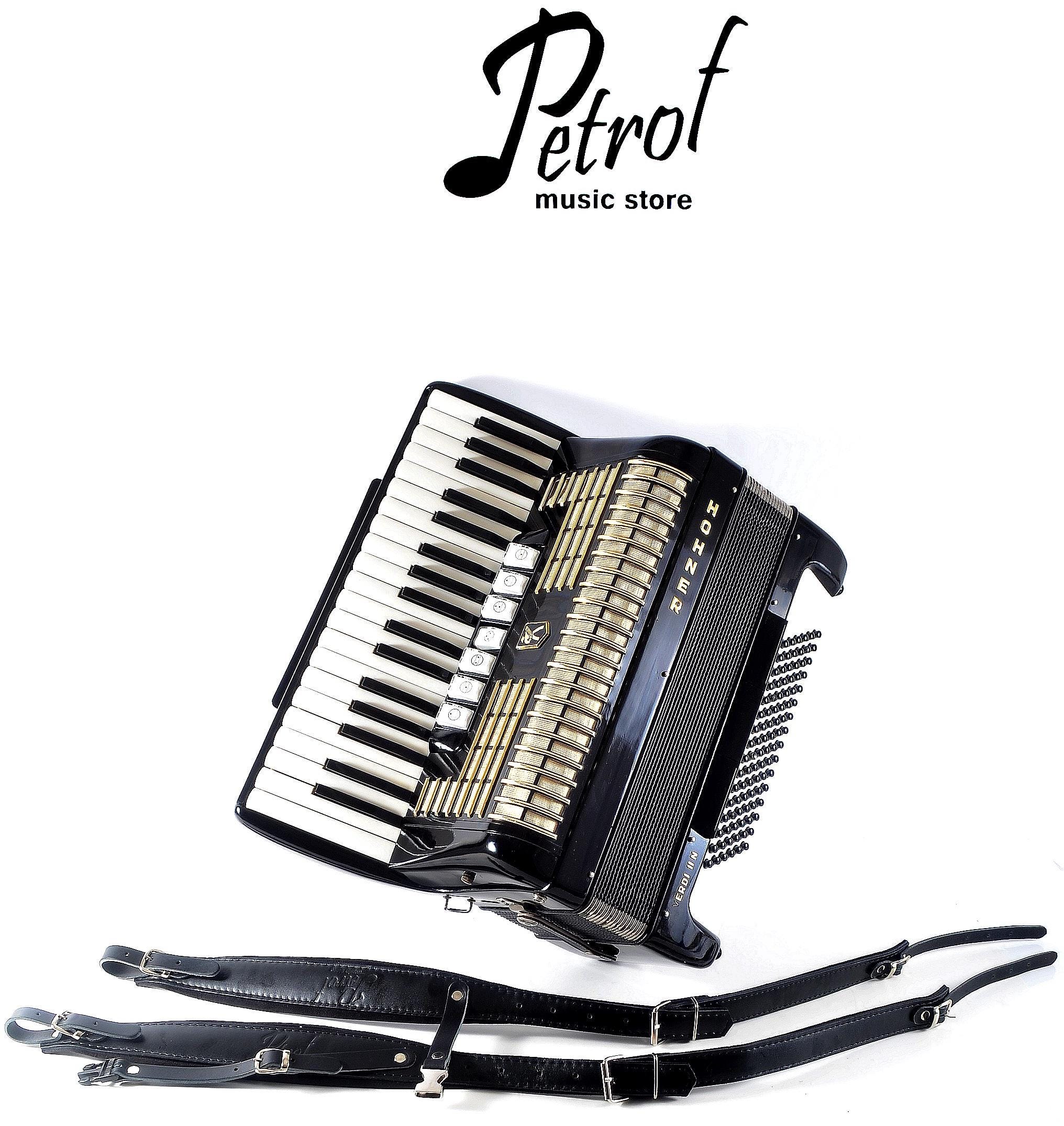 Hohner Verdi II N Accordion: 96 Bass, German Made, With Case - Etsy