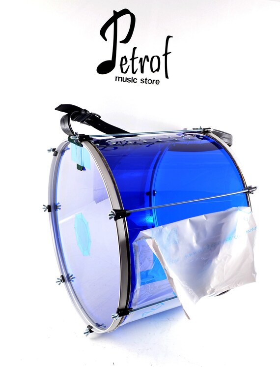 Brand New Blue 20 Drum Tupan Percussion Davul dhol 100 Hand Made
