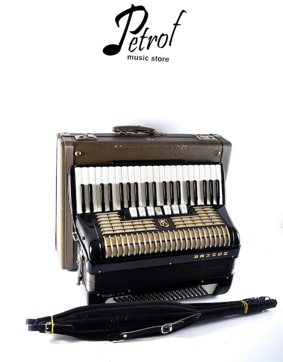 Hohner Verdi III N Accordion: 120 Bass, German Made, Original Case