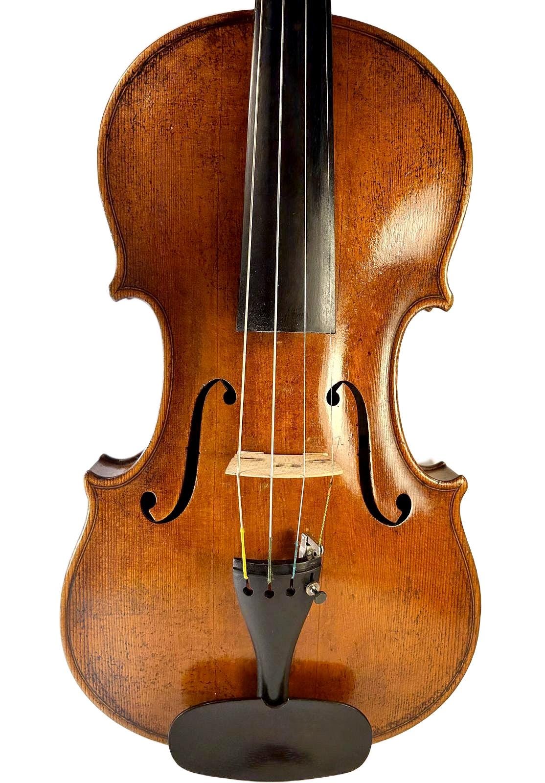 Vintage/Antique/Authentic 4/4 Labelled Violin Francesco Ruggeri+Case 小提 小提琴 ヴァイオリン Beautiful Flamed Maple,Powerful Tone,Fully Set Up-Videos