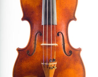 Professional Handmade 4/4 Violin – Stradivari 1714 “Soil” Model – Master European Luthier – Antiqued Finish – Certificate & Video Included