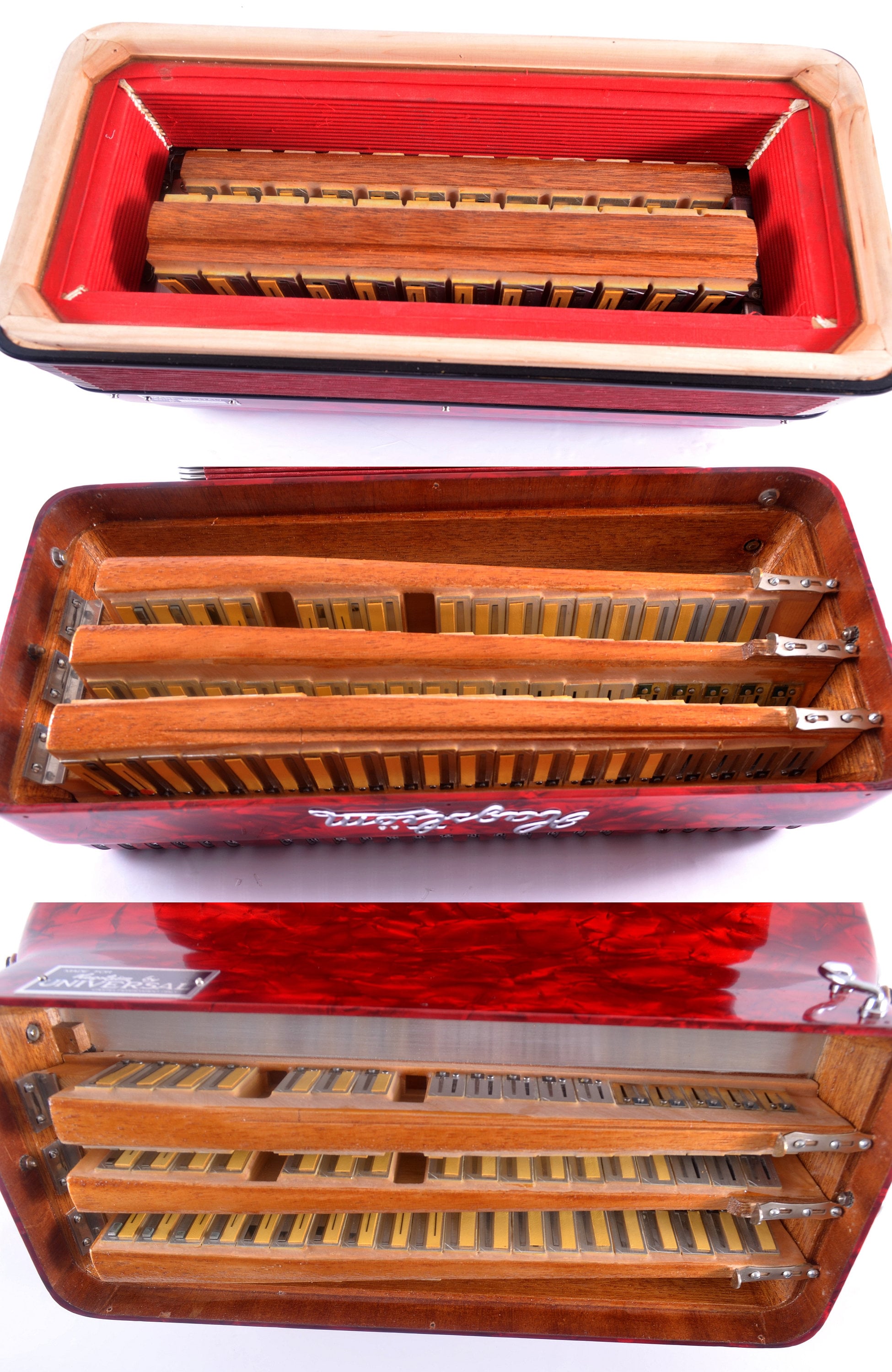 Rare TOP Italian Made Lightweight Accordion UNIVERSAL Rare TOP Italian Made Lightweight Accordion UNIVERSAL