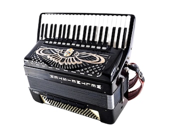 Weltmeister S4 Professional Accordion – 120 Bass Double Tone Chamber Cassotto