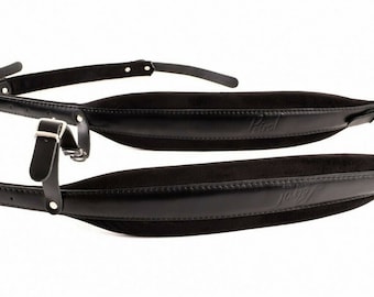 PETROF 100% Genuine Leather Professional Accordion Shoulder Straps+Bellow Straps