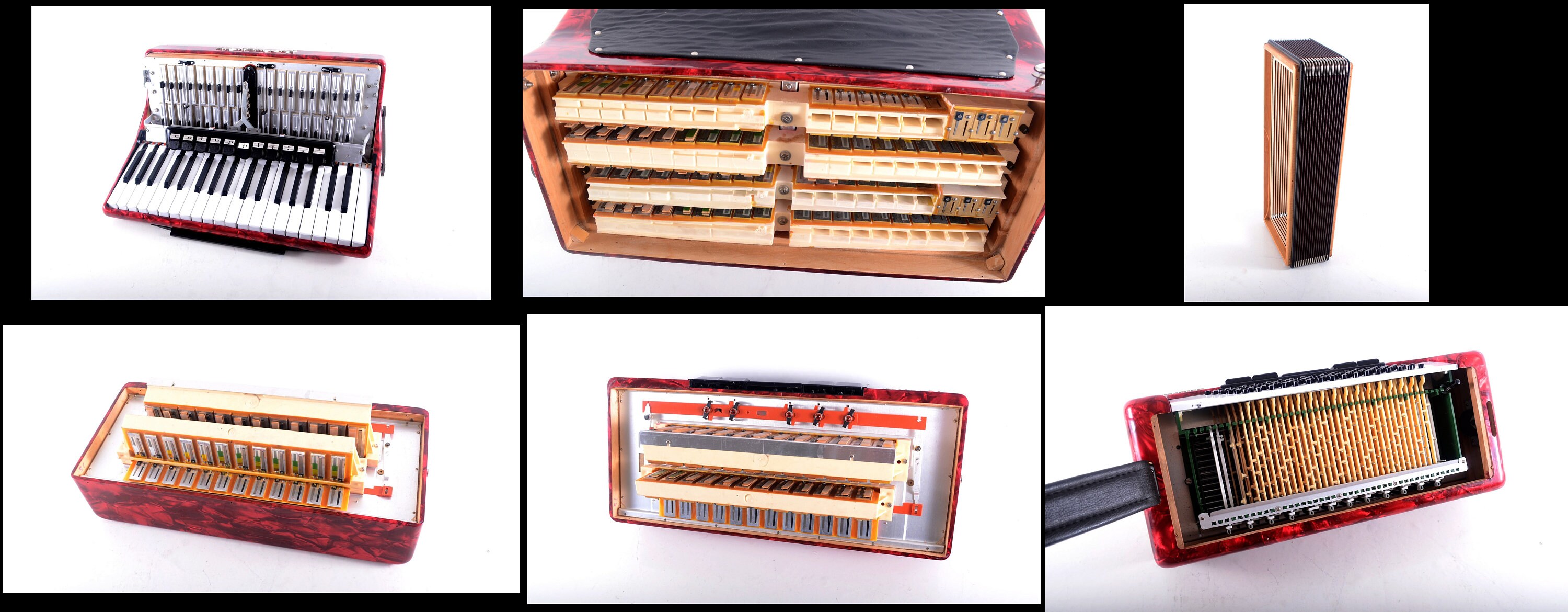 TOP German Made Accordion Weltmeister Caprice 96 Bass,16 Reg.&original