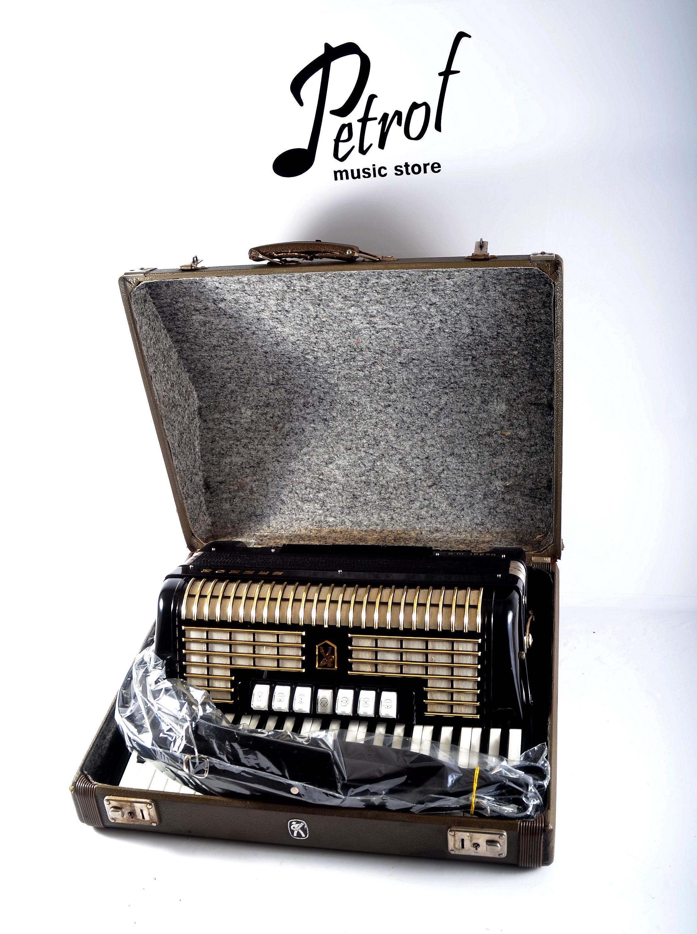 【希少】Hohner 12本セット（D. Verden 1873刻印あり） Hohner Verdi III N Accordion: 120 Bass, German Made, Original Case