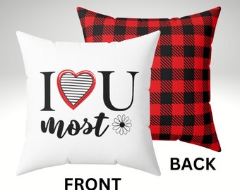 BoldLoft Love You Every Beat of My Heart His and Hers Couples Pillowcases (King Size)- for Her Gifts for Girlfriend Wife Couple Gifts for Him and