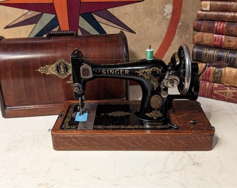 Singer 128K Hand Crank Sewing Machine