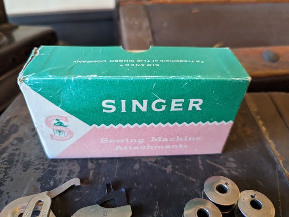 Set of Vintage Singer Sewing Machine Attachments 