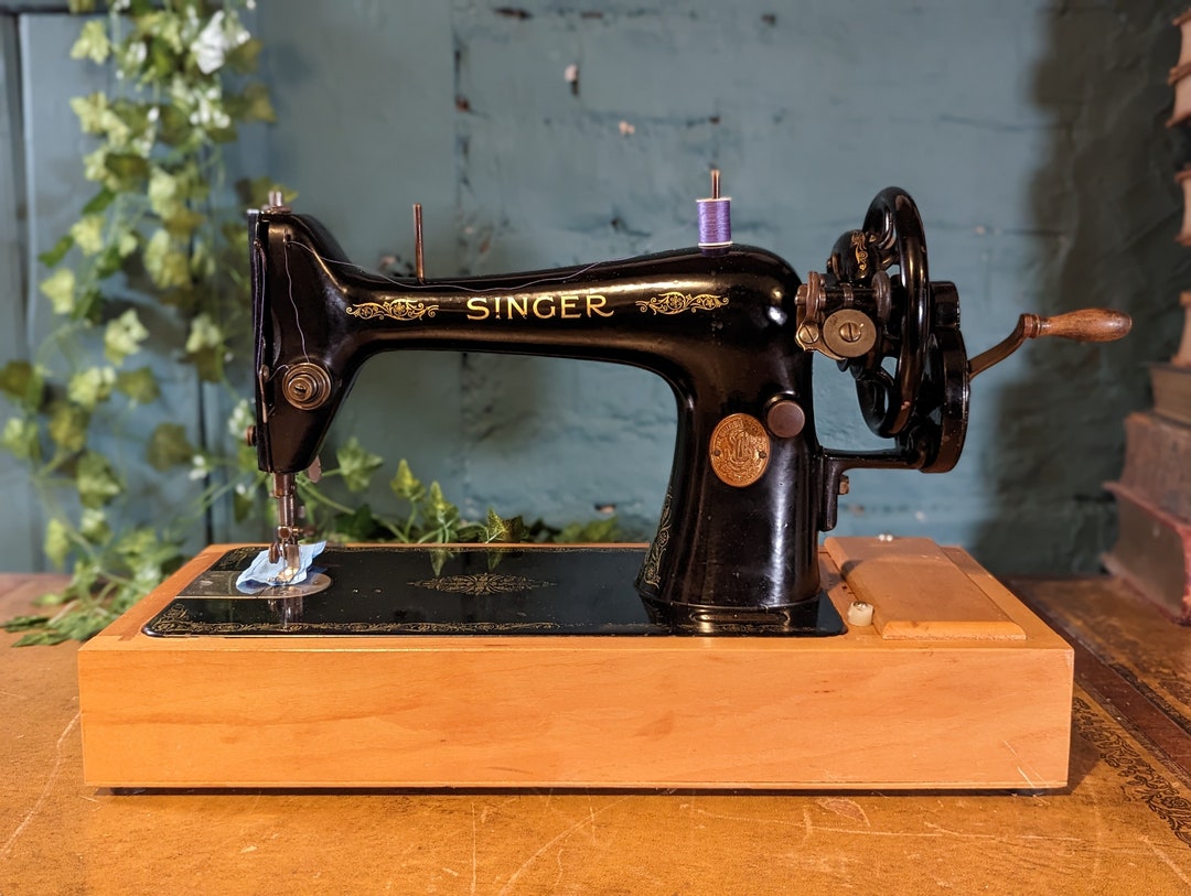 Singer 66K Hand Crank Sewing Machine Etsy