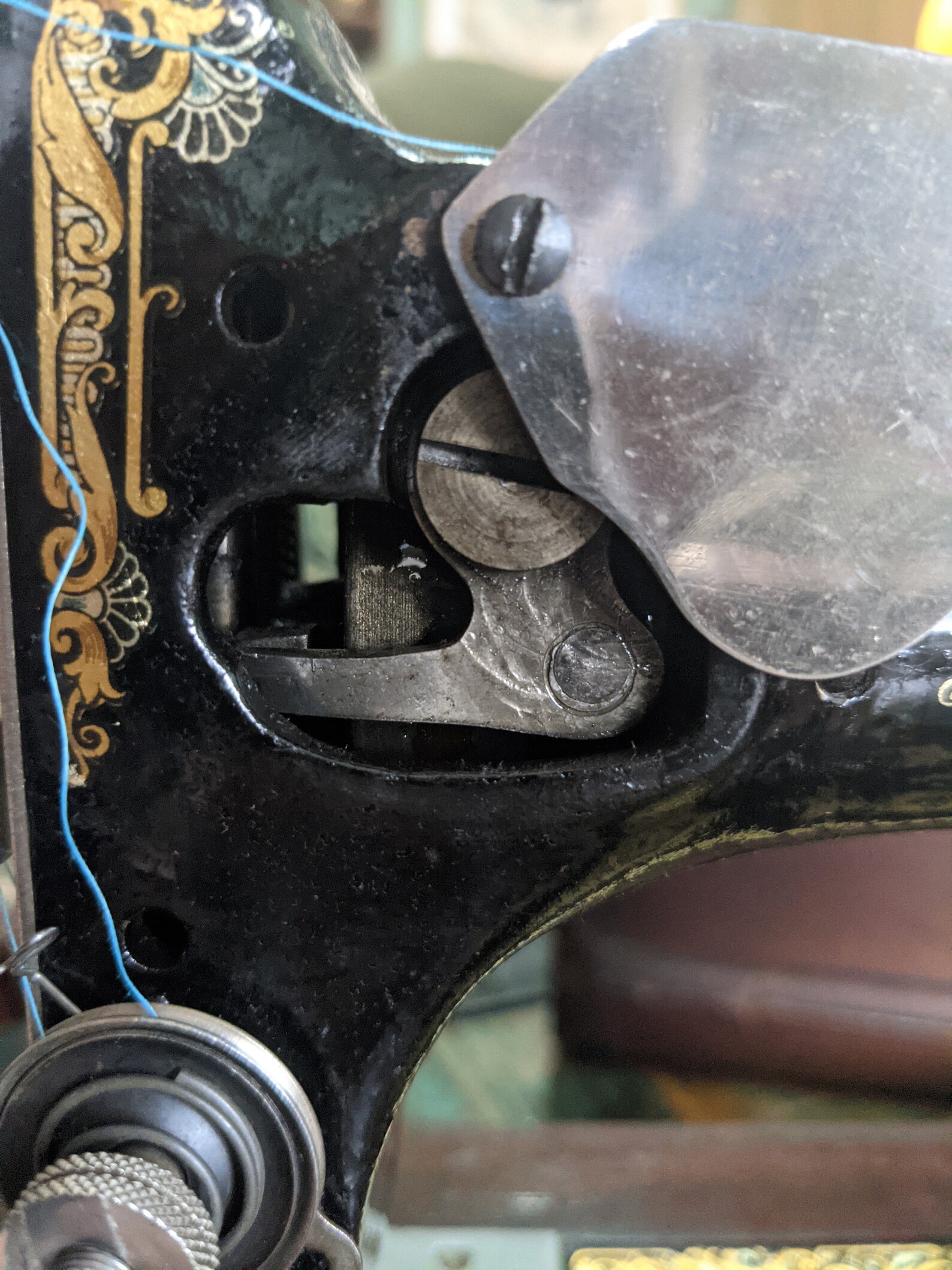 Antique Hand Crank Vickers Sewing Machine Etsy