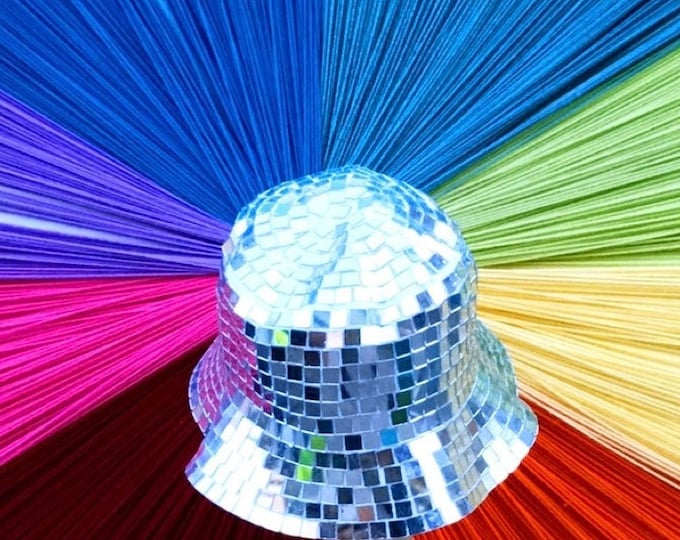 Disco Ball Hat Etsy