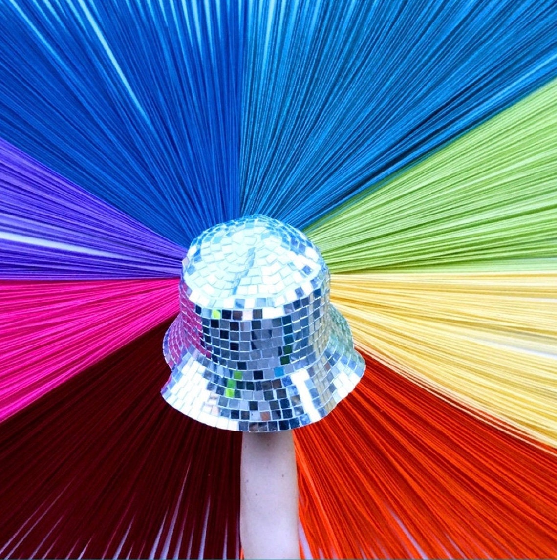 Disco Ball Hat Etsy
