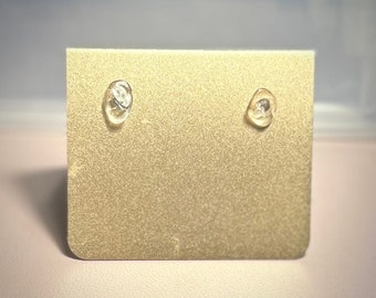 Dos Studs (Clear Quartz)