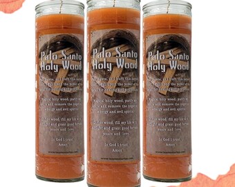 Palo Santo Candles, Set of 3 – Home Purification Ritual