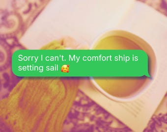 Sorry I can't. My comfort ship is setting sail. matte sticker