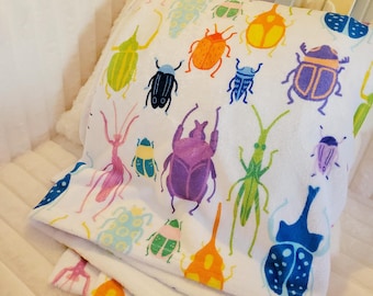 Bugs plaid op bestelling gemaakt