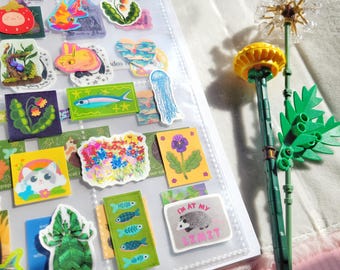 build your own pack of mini stickers