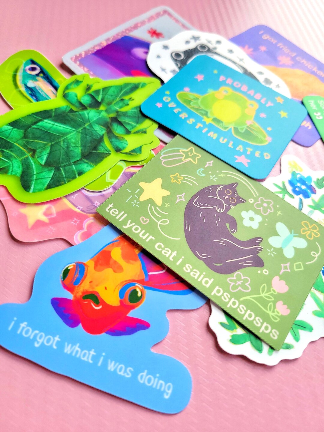 Build Your Own Sticker Pack (4 in a Bundle) - Etsy