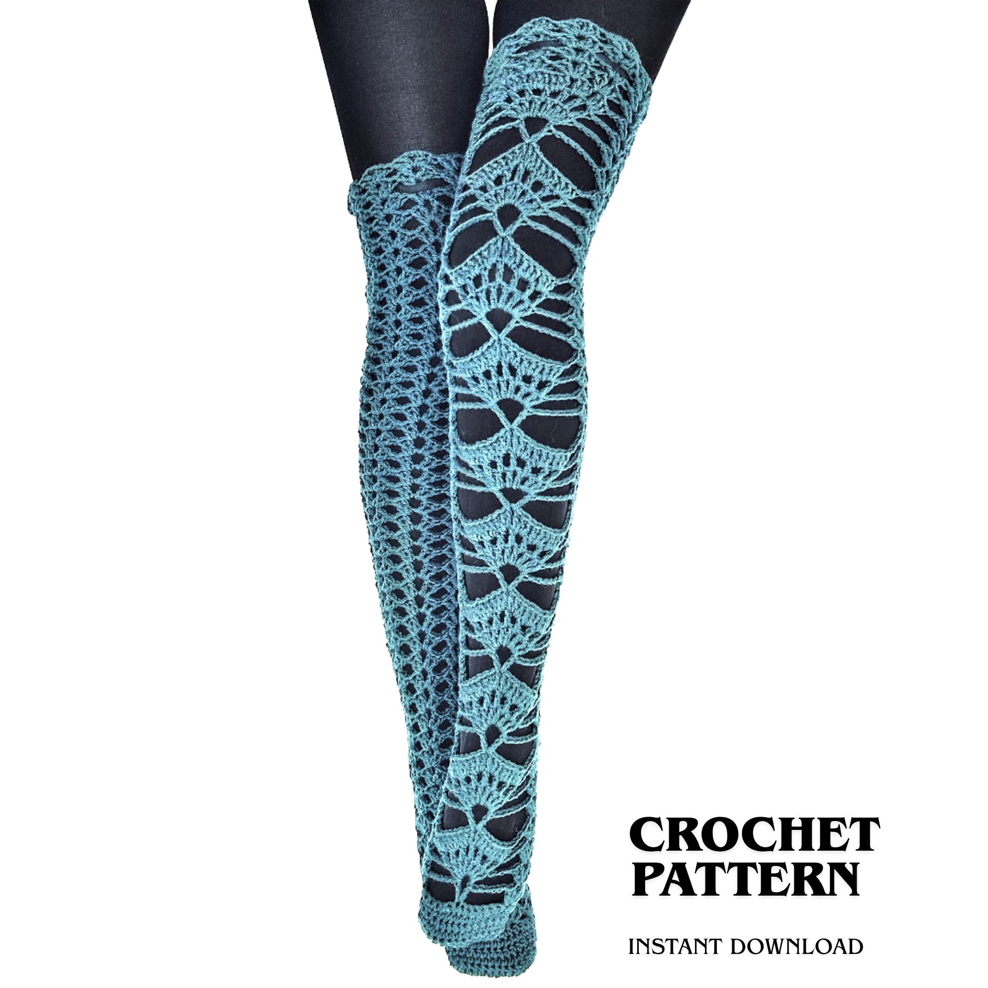 Thigh High Boots and Garter - Etsy