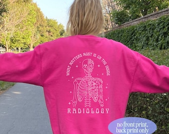 Sweat-shirt de radiologie Sweat-shirt Xray Tech Sweat-shirt Xray Sweat-shirt Rad Tech Pull de radiologie Sweat-shirt Radiology Crewneck X Ray Tech
