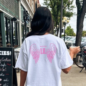 Große Kleine Shirts Sorority Reveal Große und kleine Shirts Sorority Big / Little Reveal Shirts Großes kleines Thema Big Little T-Shirt Angel Big