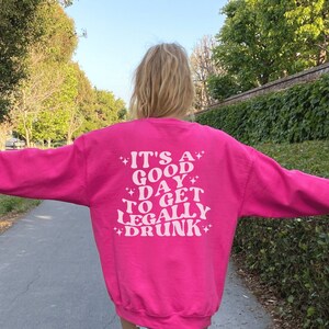 21st Bday Sweater 21st Birthday Sweatshirt For Friend 21st Birthday Shirts Hangover Sweatshirt PInk 21st Birthday Cute 21 Shirts 21