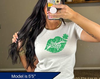Camisetas Kiss Big Little, Big Little Baby Tee, Camisetas Lucky Big Little, Big Little Reveal, Camisetas Kiss Sorority Big Little Reveal, Camisetas Big Little Shirt