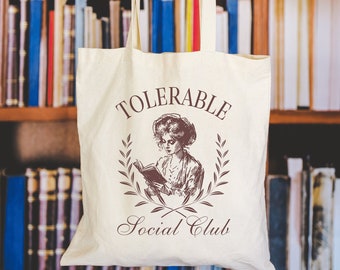 Stolthet och fördom tygväska Light Academia tygväska Stolthet och fördom väska Jane Austen tygväska Stolthet och fördom tygväska Stolthet och fördom