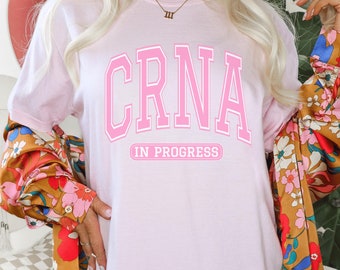 Couleurs confort Future Cadeau Crna Chemise Crna en cours Cadeau Crna Cadeaux anesthésie Chemise Crna T-shirt Crna Chemise d'anesthésie Crna Haut Crna T-shirt