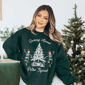 Ortho Sweatshirt Ortho Squad Shirt Orthopedics Ortho Nursing Christmas shirt Orthopedic Christmas Shirt Ortho Squad Christmas Sweatshirt