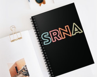 Srna Notebook Srna Gift Future Crna Gift Anesthesia Gifts Future Crna Notebook Crna Book Anesthesia Notebook Future Crna Gifts Crna School