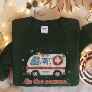 Er Nurse Christmas Shirt Ems Christmas Shirt Emergency Medical Services Xmas Sweatshirt Er Christmas Shirt Er Nurse Christmas Sweatshirt