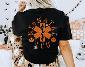 Halloween Neonatal Intensive Care Unit Shirt NICU Squad Shirt Nicu Nurse Shirt Nicu Nurse Apparel Nicu Crew Shirt Neonatal Nurse TShirt