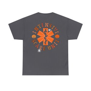 Halloween Icu Krankenschwester Shirt Intensiv Erschrecken Einheit Icu Halloween Shirt Krankenschwester Halloween Shirt Icu Shirt Halloween Krankenschwester Shirt Intensivstation Charcoal